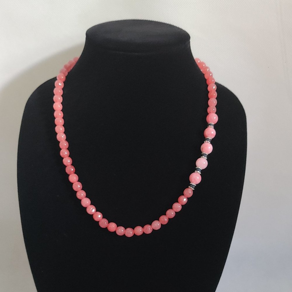 Jade Handmade Necklace-Short necklace-Gemstone necklace